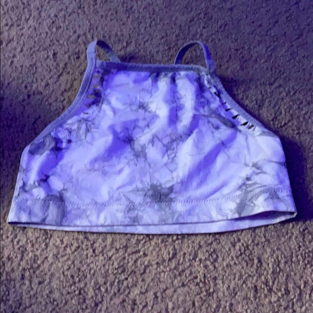 Justice sports bra top
